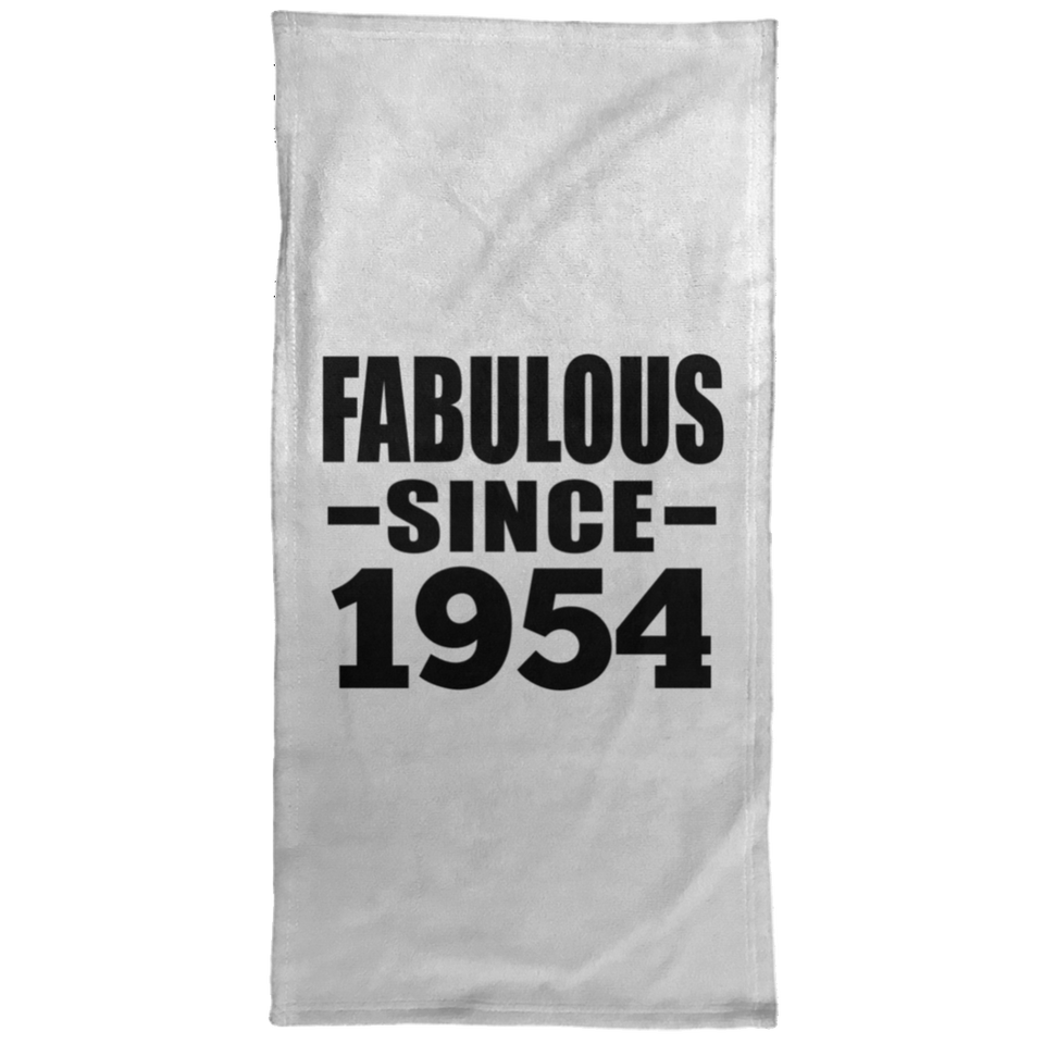 70th Birthday Fabulous Since 1954 - Hand Towel