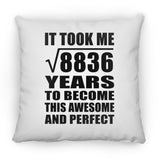 94th Birthday Took Square Root of 8836 Years To Awesome - Throw Pillow