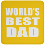 World's Best Dad - Drink Coaster