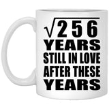 16th Anniversary Square Root of 256 Years Still In Love - 11oz Coffee Mug