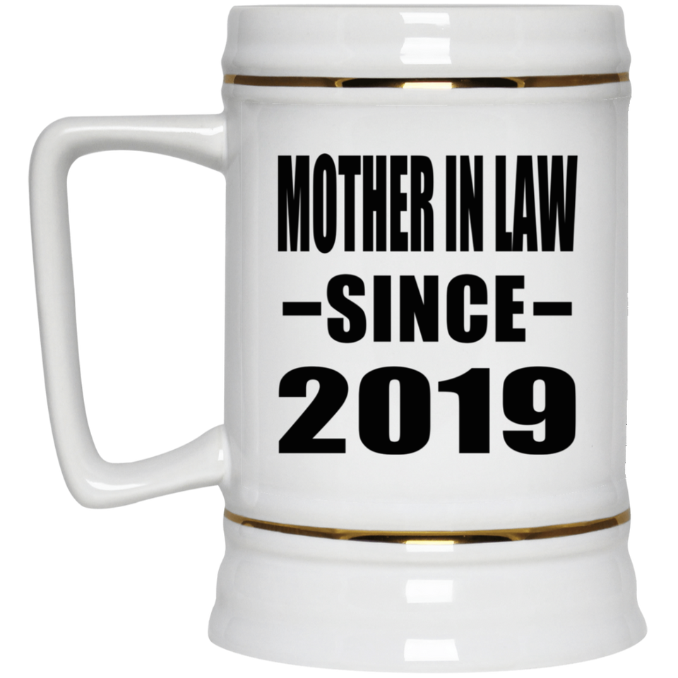 Mother In Law Since 2019 - Beer Stein