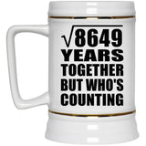93rd Anniversary Square Root of 8649 Years Who's Counting - Beer Stein