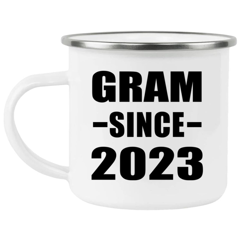 Gram Since 2023 - 12oz Camping Mug