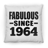 60th Birthday Fabulous Since 1964 - Throw Pillow