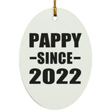 Pappy Since 2022 - Oval Ornament