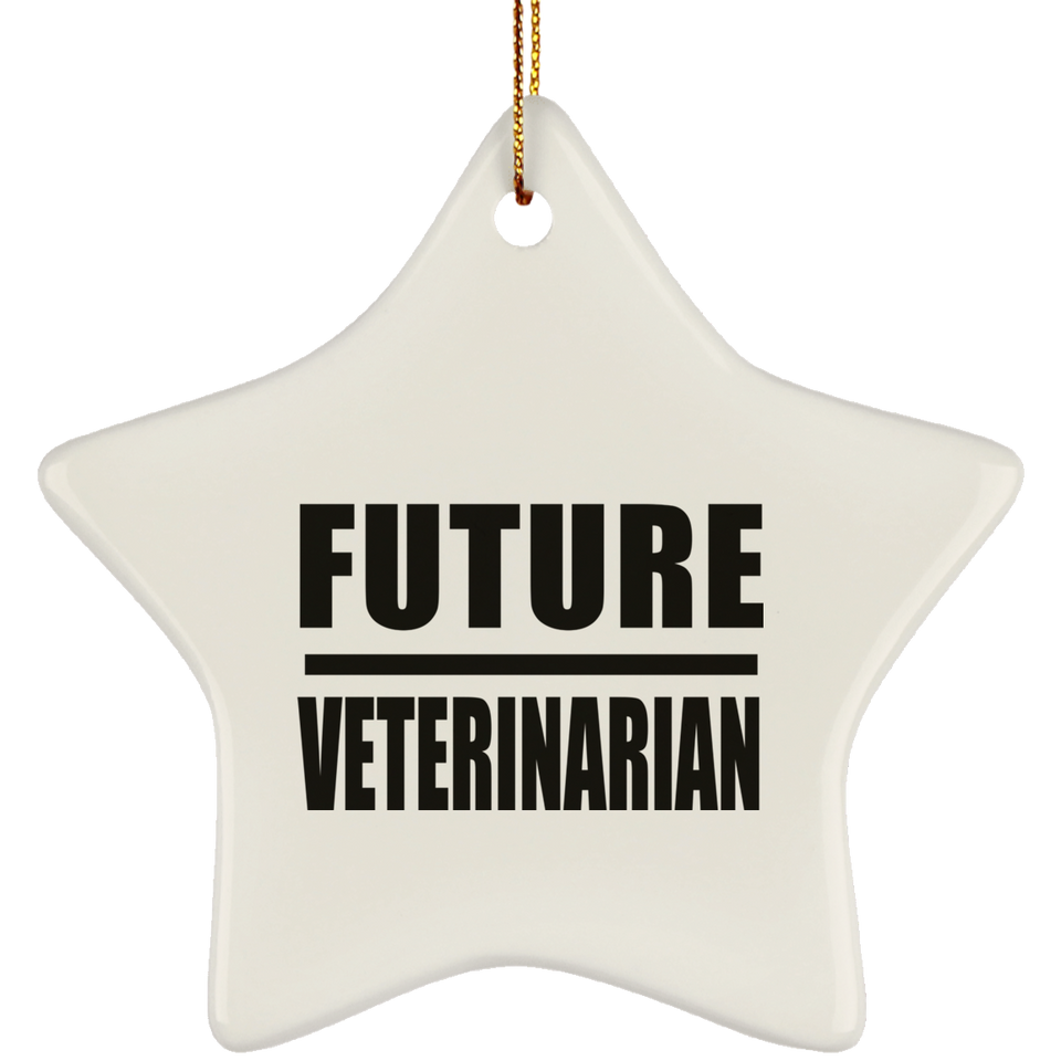 Future Veterinarian - Star Ornament