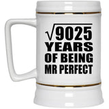 95th Anniversary Square Root of 9025 Years of Mr Perfect - Beer Stein