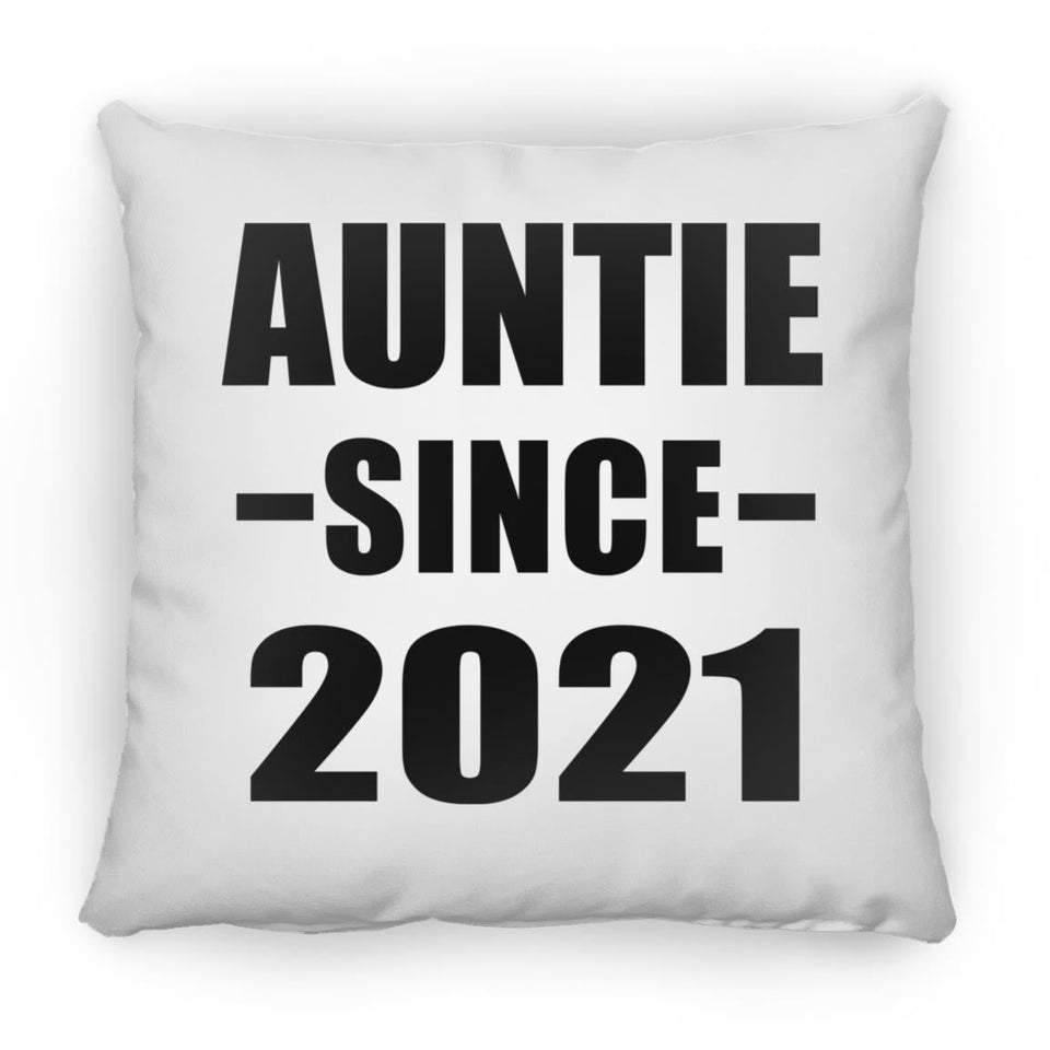 Auntie Since 2021 - Throw Pillow