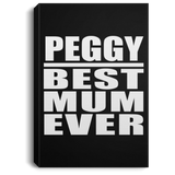 Peggy Best Mum Ever - Canvas Portrait