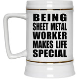 Being Sheet Metal Worker Makes Life Special - Beer Stein