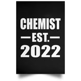 Chemist Established EST. 2022 - Poster Portrait