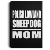 Polish Lowland Sheepdog Mom - Canvas Portrait