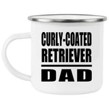 Curly-Coated Retriever Dad - 12oz Camping Mug