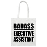 Badass Executive Assistant - Tote Bag White