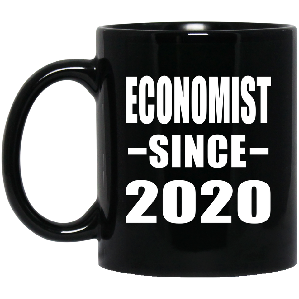 Economist Since 2020 - 11oz Coffee Mug Black