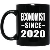 Economist Since 2020 - 11oz Coffee Mug Black