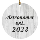 Astronomer Established Est. 2023 - Circle Ornament F