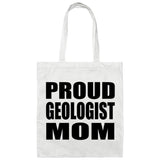 Proud Geologist Mom - Tote Bag White