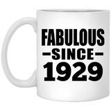 95th Birthday Fabulous Since 1929 - 11 Oz Coffee Mug