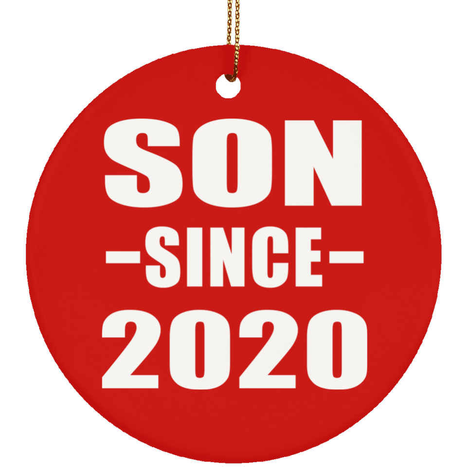 Son Since 2020 - Circle Ornament