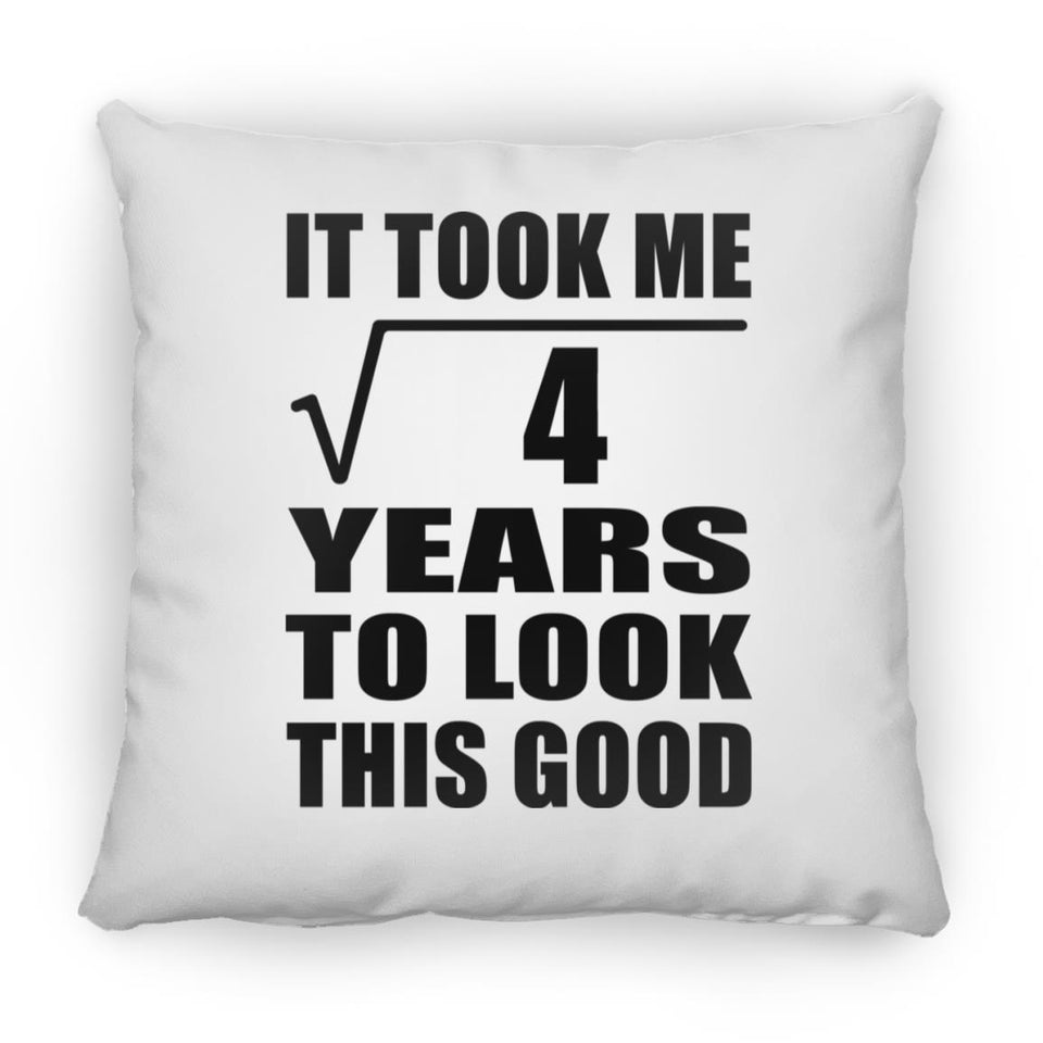 2nd Birthday Took Square Root of 4 Years To Look Good - Throw Pillow
