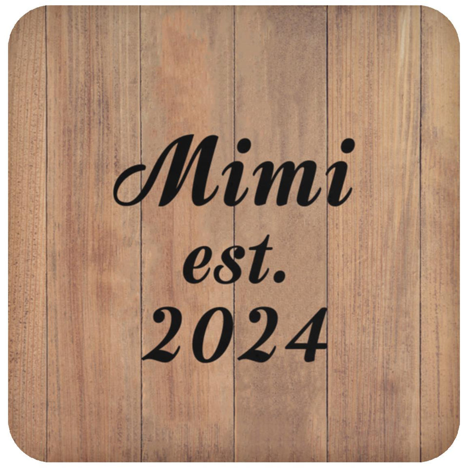 Mimi Established EST. 2024 - Drink Coaster C