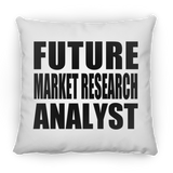 Future Market Research Analyst - Throw Pillow