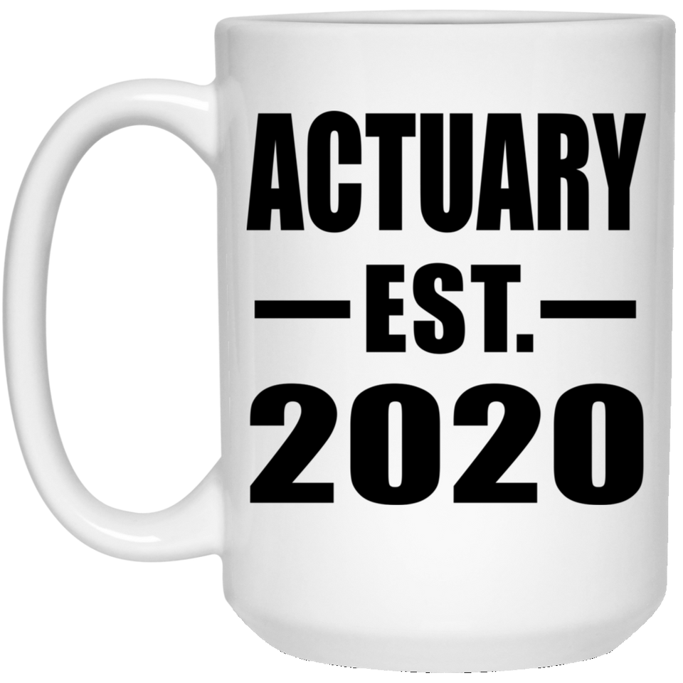 Actuary Established EST. 2020 - 15oz Coffee Mug