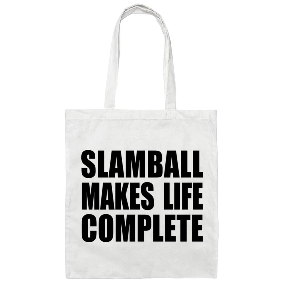 Slamball Makes Life Complete - Tote Bag White