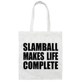 Slamball Makes Life Complete - Tote Bag White