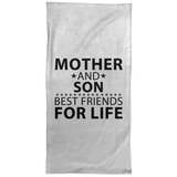 Mother and Son, Best Friends For Life - Hand Towel