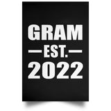Gram Established EST. 2022 - Poster Portrait