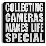 Collecting Cameras Makes Life Special - Canvas Square