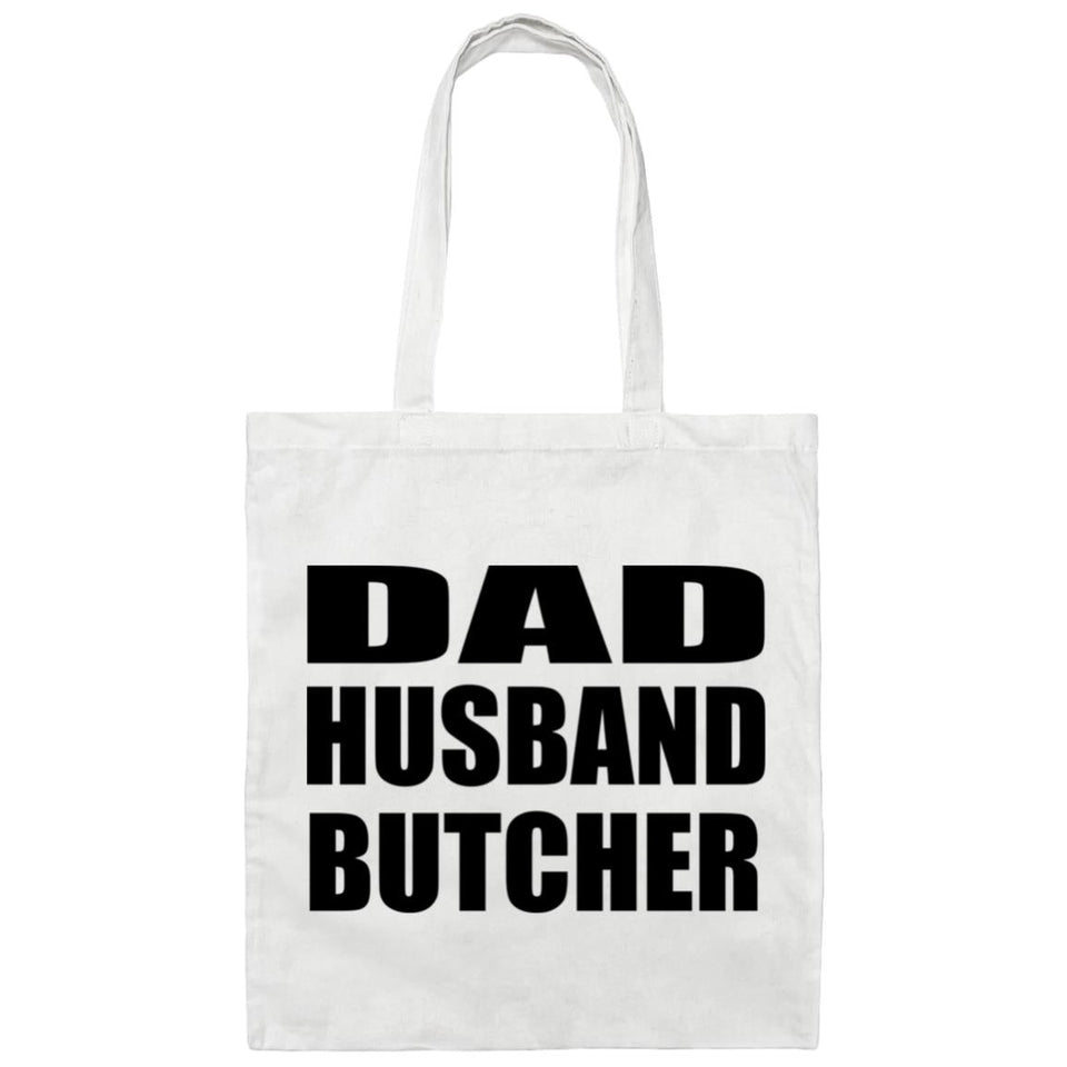 Dad Husband Butcher - Tote Bag White