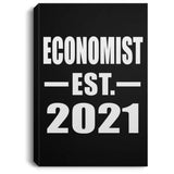 Economist Established EST. 2021 - Canvas Portrait