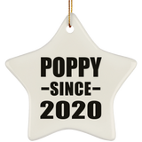Poppy Since 2020 - Star Ornament