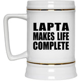 Lapta Makes Life Complete - Beer Stein