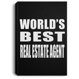 World's Best Real Estate Agent - Canvas Portrait