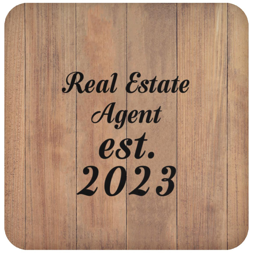 Real Estate Agent Established Est. 2023 - Drink Coaster C