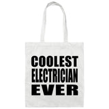 Coolest Electrician Ever - Tote Bag White
