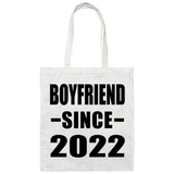 Boyfriend Since 2022 - Tote Bag White