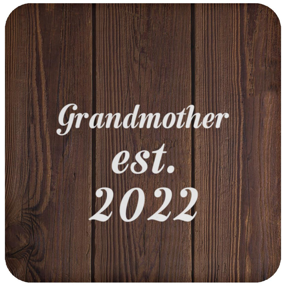 Grandmother Established EST. 2022 - Drink Coaster D