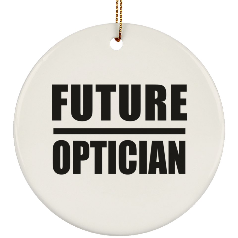 Future Optician - Circle Ornament
