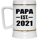 Papa Established EST. 2021 - Beer Stein