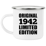 82nd Birthday Original 1942 Limited Edition - 12oz Camping Mug