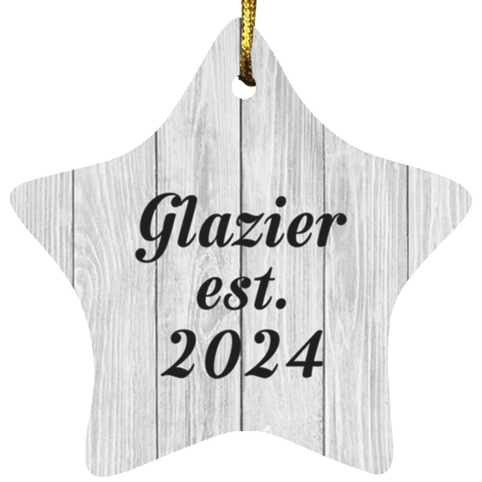 Glazier Established Est. 2024 - Star Ornament F