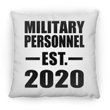 Military Personnel Established EST. 2020 - Throw Pillow