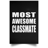 Most Awesome Classmate - Poster Portrait