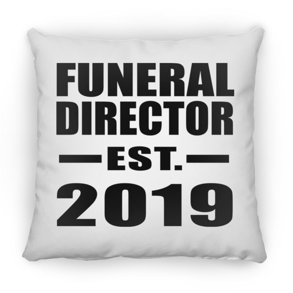 Funeral Director Established EST. 2019 - Throw Pillow