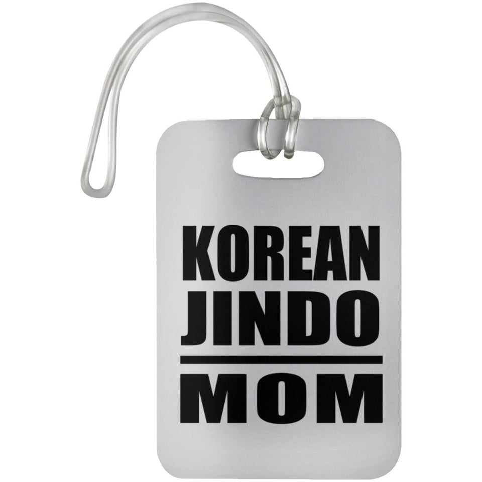 Korean Jindo Mom - Luggage Bag Tag